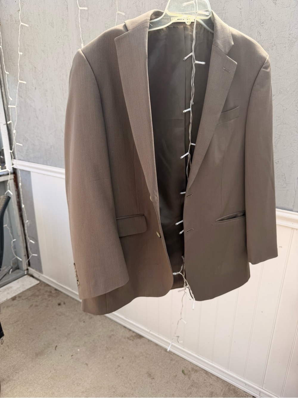 Kenneth Cole Brown Men's Sport Coat Blazer